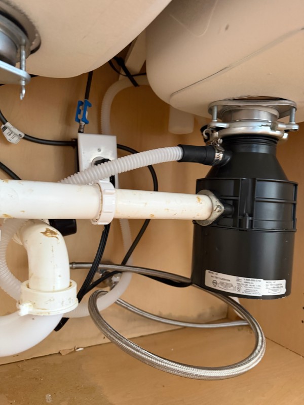 New Garbage Disposal Installation